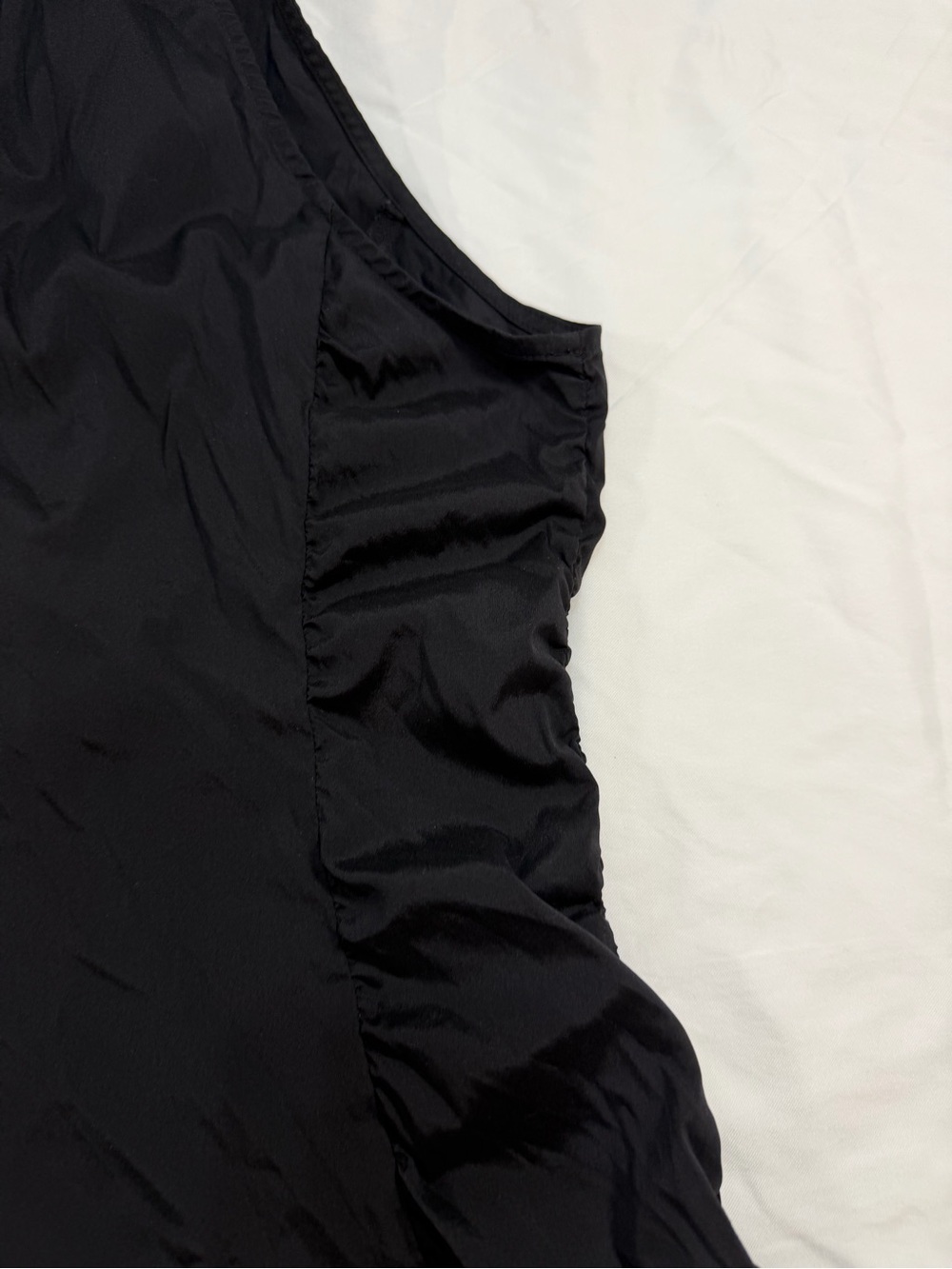 Black Ruffle Halter top - Picture 9 of 12